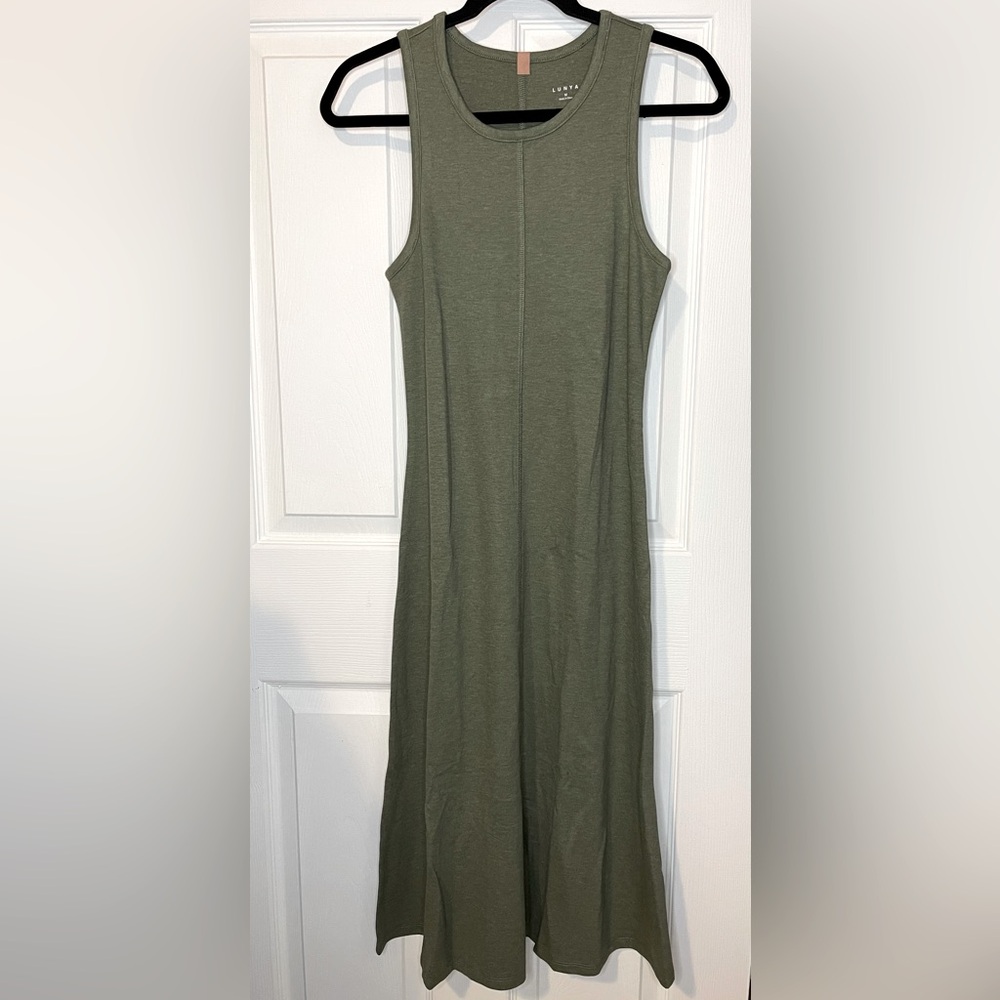 LUNYA Restore Fitted Dress Women’s Size M